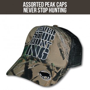never-stop-hunting-cap
