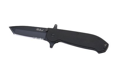 lk5256a-tekut-ares-tanto-7-cr17-black-knife-wpouch